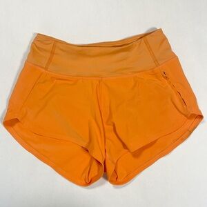 Outdoor Voices Orange Running Athletic Shorts